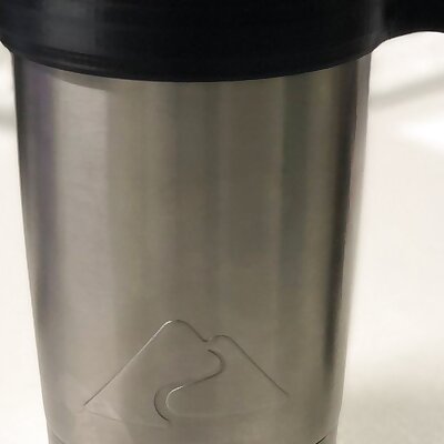 Comfy handle for stainlesssteel tumblers