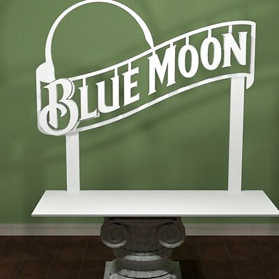 Blue Moon Beer Logo