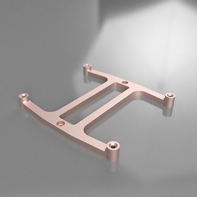 Raspberry pi  DIN rail horizontal mount bracket for Voron 24