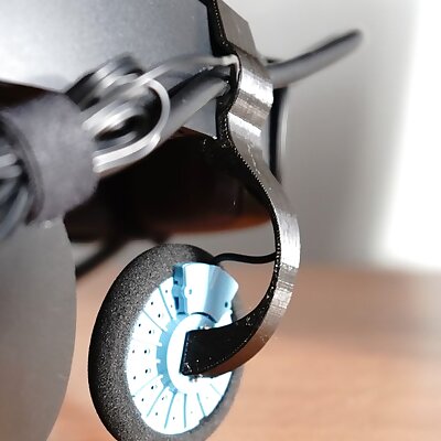 Oculus Rift S – Pliable Headphone Mount – Koss PortaPro