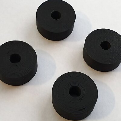 Silicone Heat Bed Mount Spacer