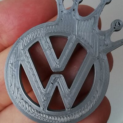 VW King keychain