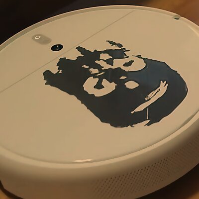 Wilson decal for Xiaomi Mi Robot Vacuum Mop and other vacuum cleaners