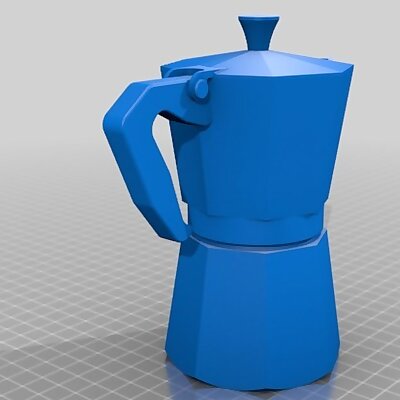 3D Printable Moka Pot