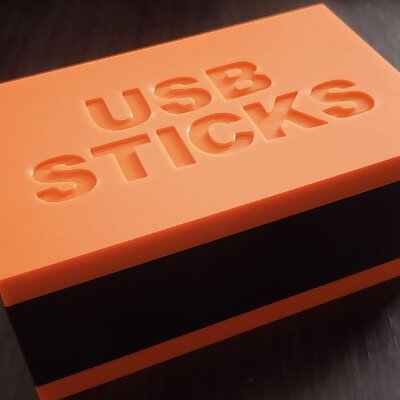 Storage Box for USB SticksPens