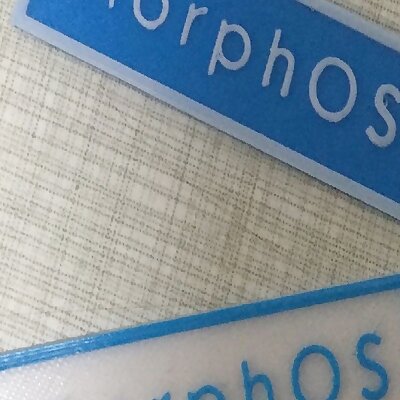 Simple MorphOS Badge