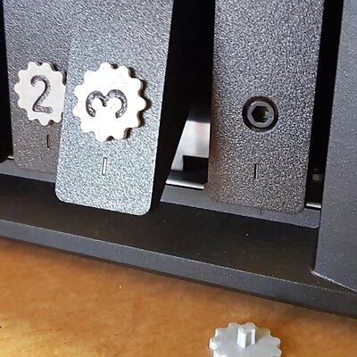 Synology NAS Replacement Key  Numberplate