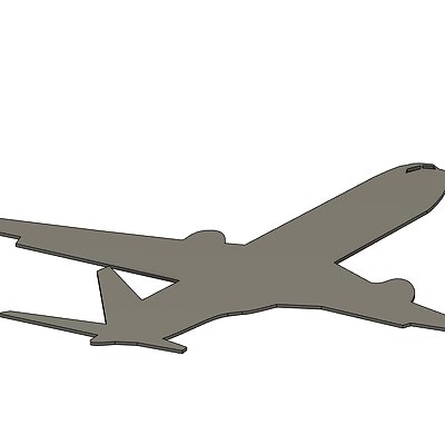 Simple airplane model