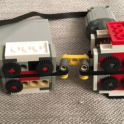 Lego Monorail Gear for DIY Lego Monorail Motor
