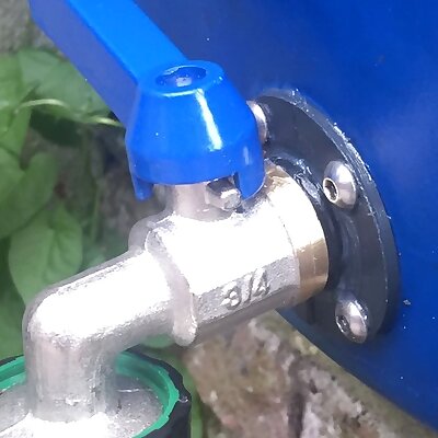 34 faucet mount for rain catchment