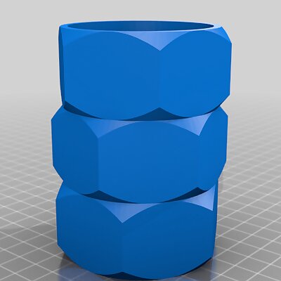Hex Nut Container  Cup