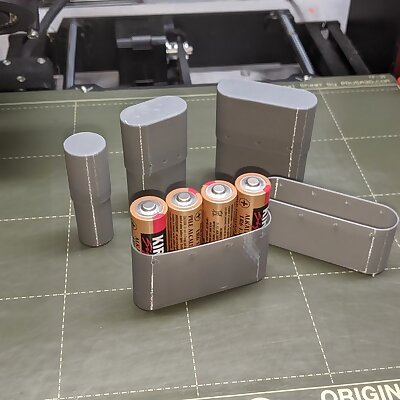 AA Battery Case  Holder for Spare Batteries
