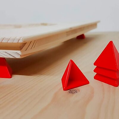 Tetrahedron To Help Surface Treatment  Painters Triangle  Woodworking  Paint Cones