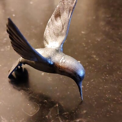 Remixed Hummingbird ornament split model