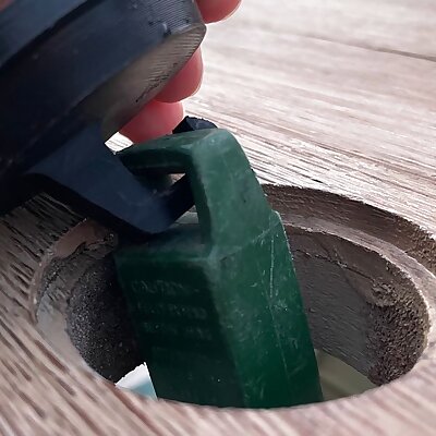 Outdoor Table Umbrella Hole Plug with Hook