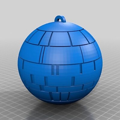 Death Star Christmas Ornament fixed