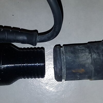 Fein Multimaster to Festool D27 suction hose adapter