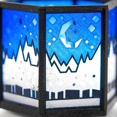 Winter Lamp with Design by Anton Firsik