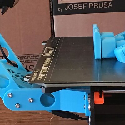 Frame Mounted Camera and Pi Case for Prusa MK3s