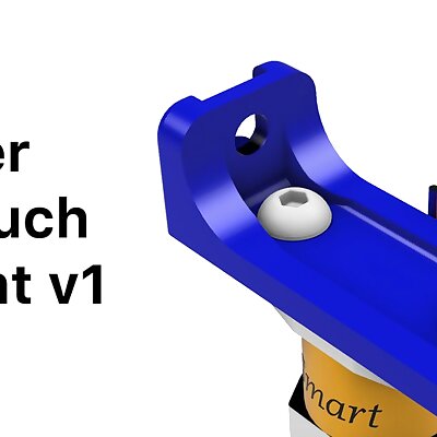Better BLTouch Mount v1 for E3D V6  BMG Direct Drive Mount