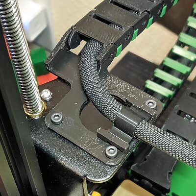 Ender 3 Cable Chain Extruder Mount