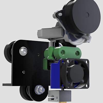 Superfly Extruder x E3D Minimalist Mount  Probably The Most Lightest Direct Drive Extruder Ever