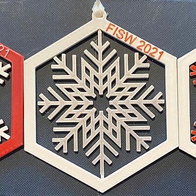 Spinning Snowflake Ornaments