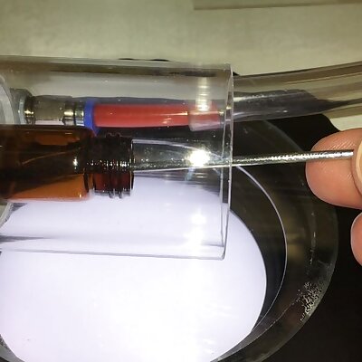 Protective gas microscopy preparation tool