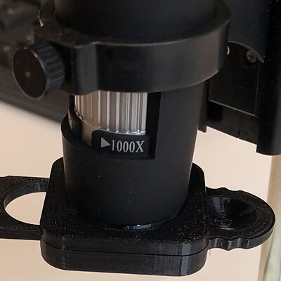 USB Microscope filter holder