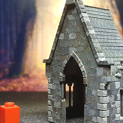 medieval building 187 scale H0
