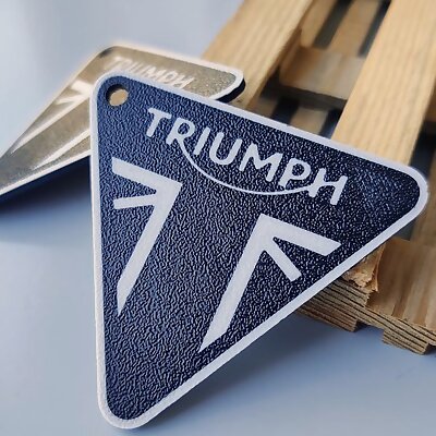MMU Triumph Motorcycles Keychain