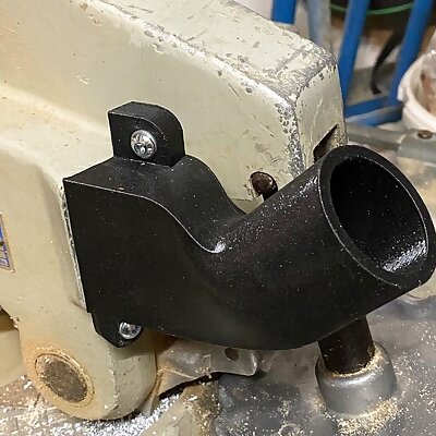 Elu 713 TGS 71 sawdust collection adapter