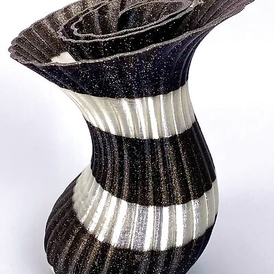 Tapered Monocoiled Vase