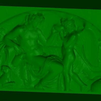 Bacchus and Cupid Soap Mold