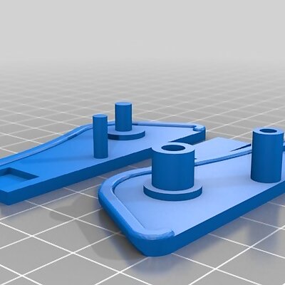 Spool holder redesigned  for small Buildplates