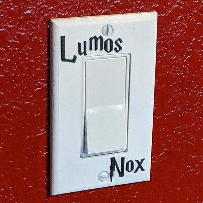 Lumos Nox Rocker Switch Cover Plate