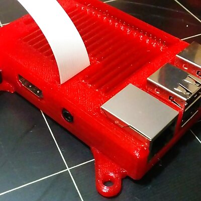 Raspberry Pi Snug Case with 75mm VESA Mounts