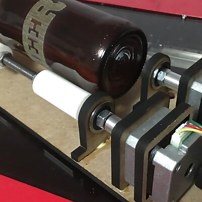 Laser engraver rotary tool