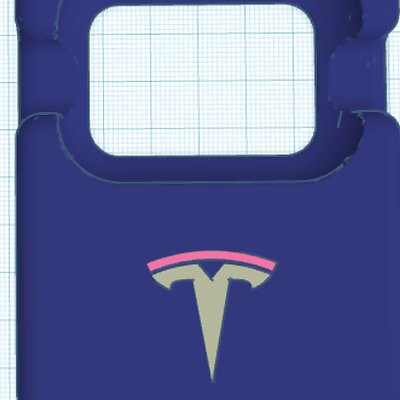 Airpods pro case Tesla logo