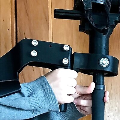 Gimbal Camera Stabilizer with Arm Brace