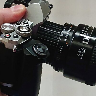 Nikon fmount lens to MFT m43 camera body