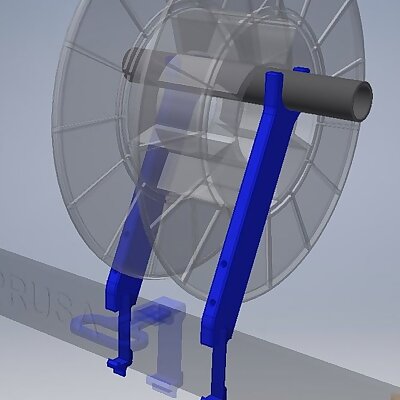 Prusa i3 MK Filament Spool Holder ClipOn