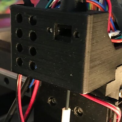 Inline Duet3D IR filament sensor for Railcore II