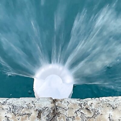Customizable Pool Fountain Aerator Nozzle for High Coverage