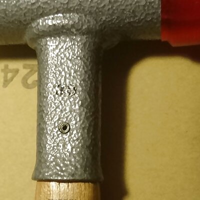 rubber cap for softfaced hammer
