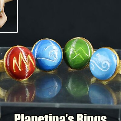 Planetinas Rings from Rick and Morty