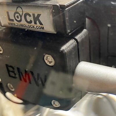 BMW GS Garmin mount for ZumoLock