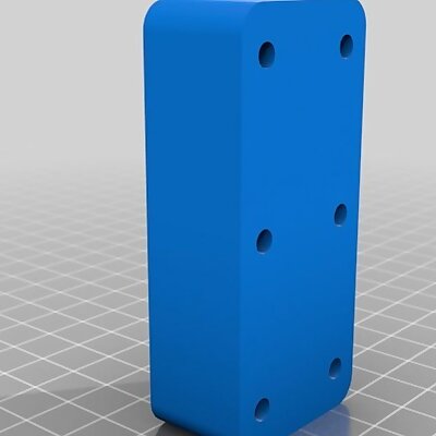 Robo3D R1 Alternative Y Axis Pillow Block and End Caps for 10mm Smooth Rods