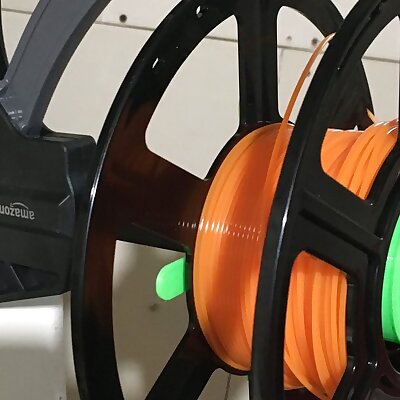 Spool holder for quick grip clamp