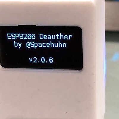 ESP8266 Deauther case for 096 OLED